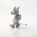 Mô hình 3D nhân vật hươu cao cổ (Giraffe Guy) cực ngầu - Thumbnail 4