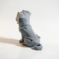 Tượng Chó Hình Học Phong Cách Hiện Đại - File 3D Printable - Thumbnail 4