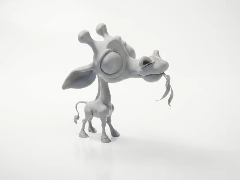 Mô hình Hươu Cao Cổ 3D - Tượng Động Vật Sưu Tầm - Image 1