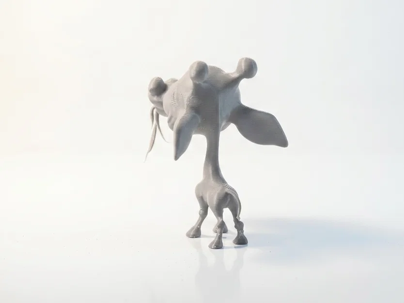 Mô hình Hươu Cao Cổ 3D - Tượng Động Vật Sưu Tầm - Image 3