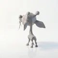 Mô hình Hươu Cao Cổ 3D - Tượng Động Vật Sưu Tầm - Thumbnail 3