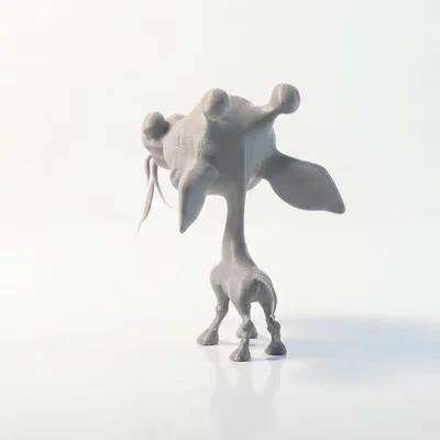 Mô hình Hươu Cao Cổ 3D - Tượng Động Vật Sưu Tầm