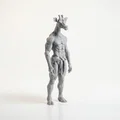 Mô hình 3D chiến binh hươu cao cổ nhân hình phong cách kỳ ảo - Thumbnail 2