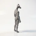 Mô hình 3D chiến binh hươu cao cổ nhân hình phong cách kỳ ảo - Thumbnail 3