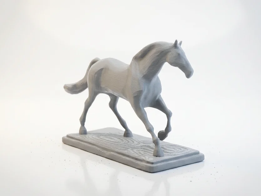 Mô hình tượng ngựa phi nước đại 3D in được - Image 2