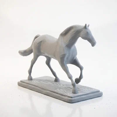 Mô hình tượng ngựa phi nước đại 3D in được