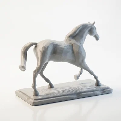 Mô hình tượng ngựa phi nước đại 3D in được