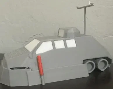Mô hình xe TIV 2 (Tornado Intercept Vehicle 2) in 3D chi tiết - Image 1