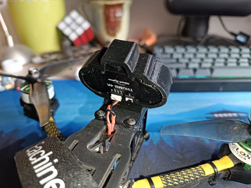 Giá đỡ camera Hawkeye Thumb 4K cho drone TBS Source One V5 - Image 2