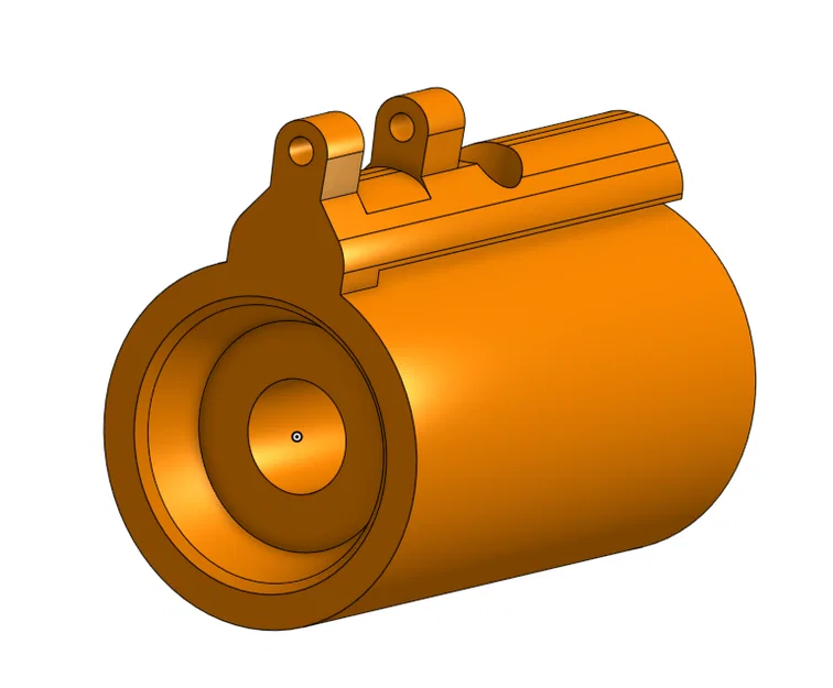 Đầu ruồi và bộ chuyển đổi nòng in 3D cho súng Crosman Cowboy - Image 4