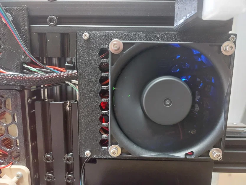 Khay chứa linh kiện Ender 3 V2 cho Mellow Fly D5, TMC5160 pro, Buck converter và quạt 80mm - Image 2