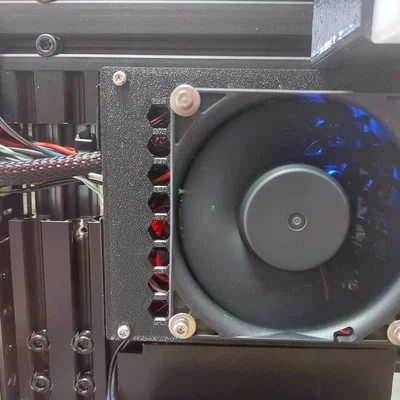 Khay chứa linh kiện Ender 3 V2 cho Mellow Fly D5, TMC5160 pro, Buck converter và quạt 80mm