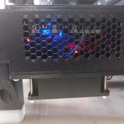 Khay chứa linh kiện Ender 3 V2 cho Mellow Fly D5, TMC5160 pro, Buck converter và quạt 80mm