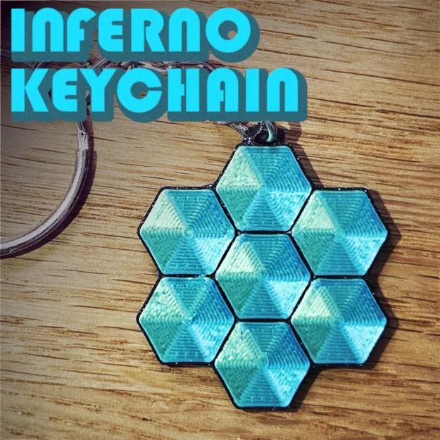 Móc Khóa Inferno - Món quà dành tặng người hâm mộ Boards of Canada - Image 1
