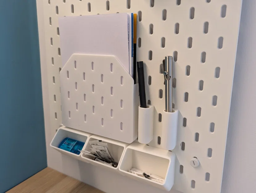 Giá đỡ tài liệu khổ A5 cho bảng treo IKEA Skadis - Image 1