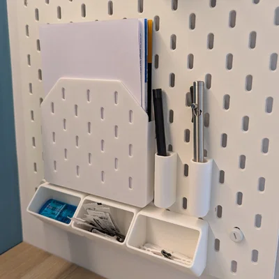 Giá đỡ tài liệu khổ A5 cho bảng treo IKEA Skadis