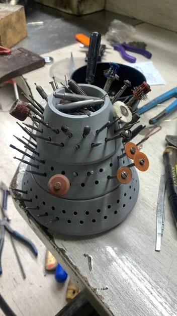 Tháp Xoay Đựng Dụng Cụ Kim Hoàn Tự In 3D (Jewelry Tool Tower) - Image 1