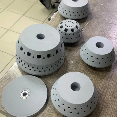 Tháp Xoay Đựng Dụng Cụ Kim Hoàn Tự In 3D (Jewelry Tool Tower)