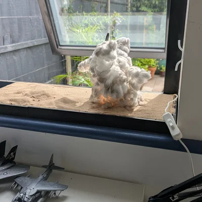 Đế trưng bày mô hình Diorama (3 mảnh)