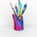 Ống Cắm Bút Hình Cá Mập - File in 3D Độc Đáo - Thumbnail 1