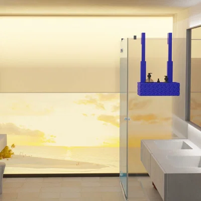 Shower Door Caddy – Kệ Treo Vách Kính Phòng Tắm Tiện Dụng