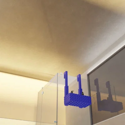 Shower Door Caddy – Kệ Treo Vách Kính Phòng Tắm Tiện Dụng