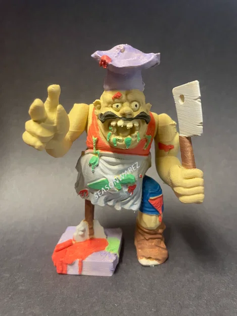Pizza Face - Đầu bếp đột biến TMNT - Image 1