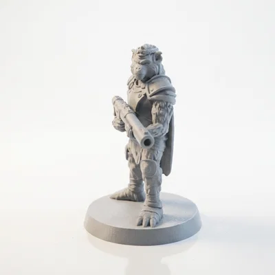 Mô hình tượng Khỉ đột có vũ trang (Armed Gorilla) in 3D ấn tượng