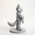 Mô hình cáo chơi đàn Guitar in 3D - Thumbnail 3