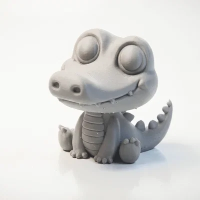 Mô hình Cá Sấu Happy Croc dễ thương in 3D