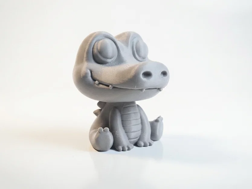Mô hình Cá Sấu Happy Croc dễ thương in 3D - Image 2