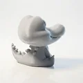 Mô hình Cá Sấu Happy Croc dễ thương in 3D - Thumbnail 3