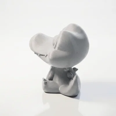 Mô hình Cá Sấu Happy Croc dễ thương in 3D
