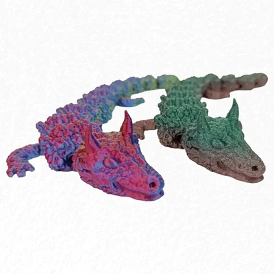 Mô hình Rồng Đá (Mineral Dragon) - Khớp nối in-một-lần