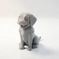 Mô hình chú chó đáng yêu (Happy Dog) - File in 3D - Thumbnail 1