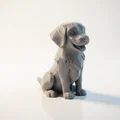 Mô hình chú chó đáng yêu (Happy Dog) - File in 3D - Thumbnail 2