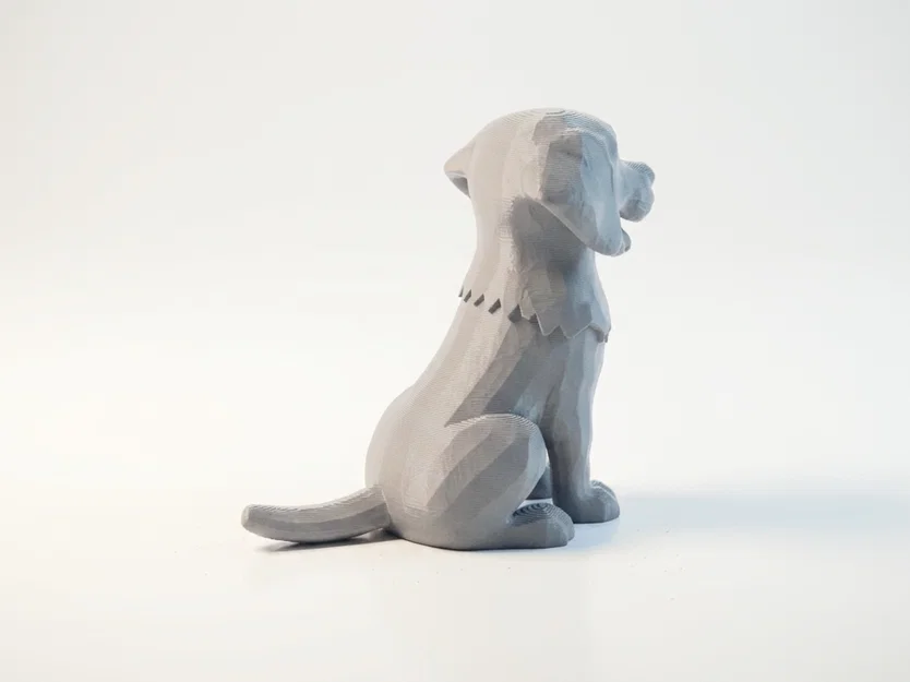 Mô hình chú chó đáng yêu (Happy Dog) - File in 3D - Image 3