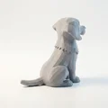Mô hình chú chó đáng yêu (Happy Dog) - File in 3D - Thumbnail 3