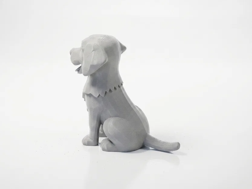 Mô hình chú chó đáng yêu (Happy Dog) - File in 3D - Image 4