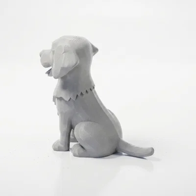 Mô hình chú chó đáng yêu (Happy Dog) - File in 3D