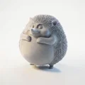 Mô hình chú nhím vui vẻ 3D (Happy Hedgehog Figurine) - Thumbnail 1