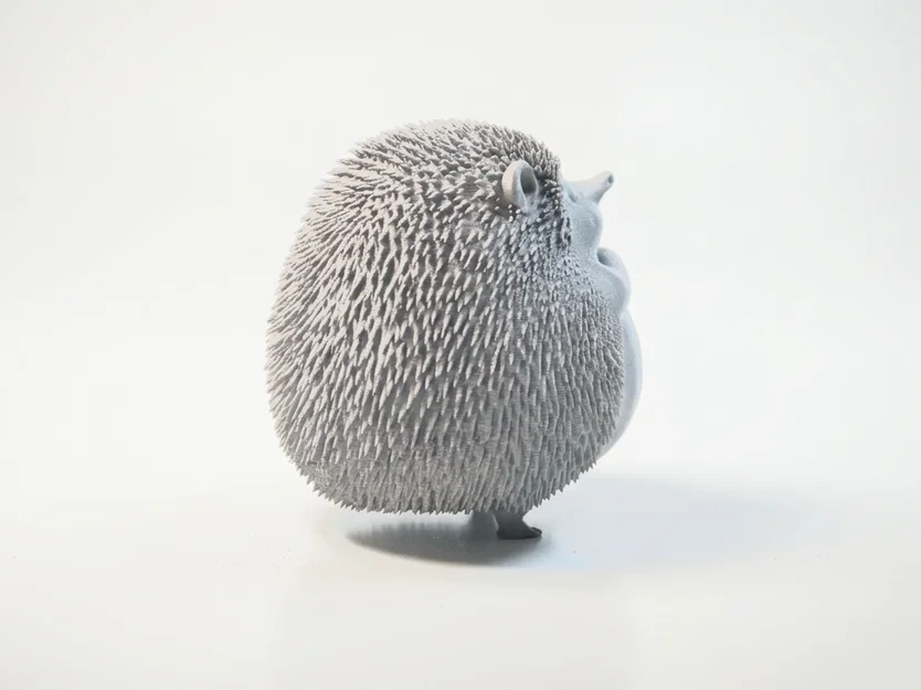 Mô hình chú nhím vui vẻ 3D (Happy Hedgehog Figurine) - Image 3