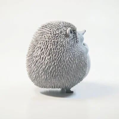 Mô hình chú nhím vui vẻ 3D (Happy Hedgehog Figurine)