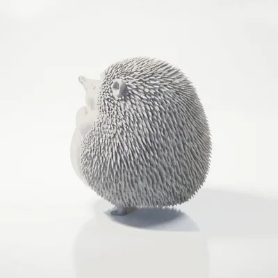 Mô hình chú nhím vui vẻ 3D (Happy Hedgehog Figurine)