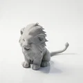Mô hình Sư Tử Hạnh Phúc - Đồ sưu tầm in 3D độc đáo - Thumbnail 1