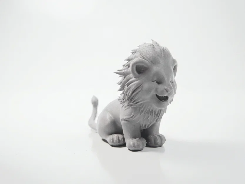 Mô hình Sư Tử Hạnh Phúc - Đồ sưu tầm in 3D độc đáo - Image 2