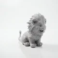Mô hình Sư Tử Hạnh Phúc - Đồ sưu tầm in 3D độc đáo - Thumbnail 2