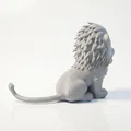 Mô hình Sư Tử Hạnh Phúc - Đồ sưu tầm in 3D độc đáo - Thumbnail 3