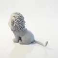 Mô hình Sư Tử Hạnh Phúc - Đồ sưu tầm in 3D độc đáo - Thumbnail 4