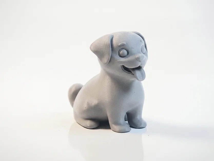 Mô hình chú cún hạnh phúc - File STL in 3D đáng yêu - Image 2